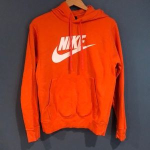 Orange Nike Hoodie